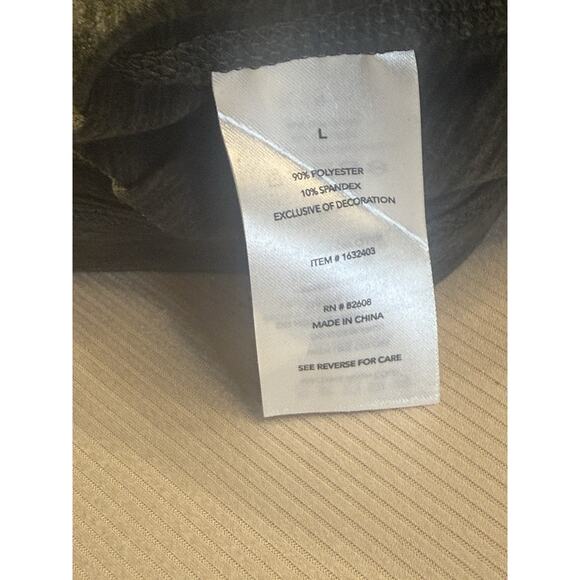 Rugged Elements Long Sleeve Shirt Large Gray Stretch Athletic Utility Tee - Picture 9 of 10